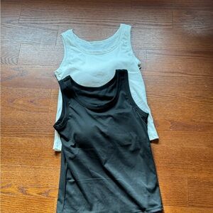 NWOt padded Black and White Tank Tops